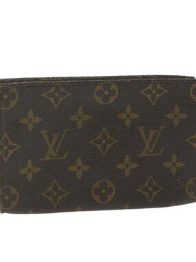 LOUIS VUITTON Monogram Bucket PM Accessory Pouch LV Auth am5407